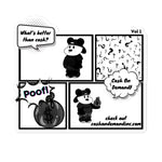 Cash On Demand Comic Strip Bubble-Free Stickers