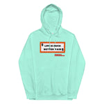 Life is Better Paid Hoodie